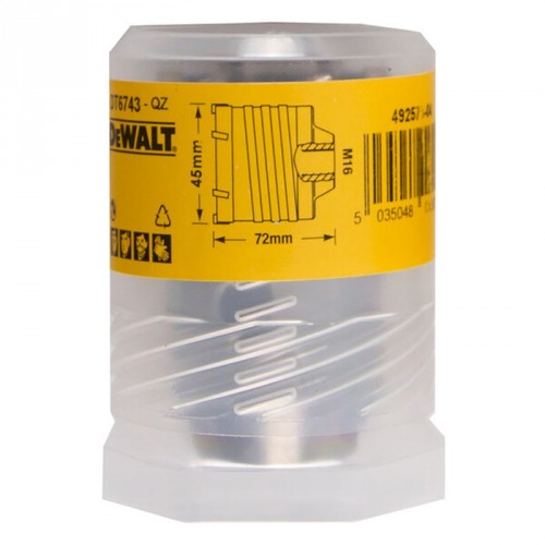 DeWALT DT6743 Korunka vrtáka SDS-Plus M16, 45 mm DeWALT DT6743 Korunka vrtáka SDS-Plus M16, 45 mm